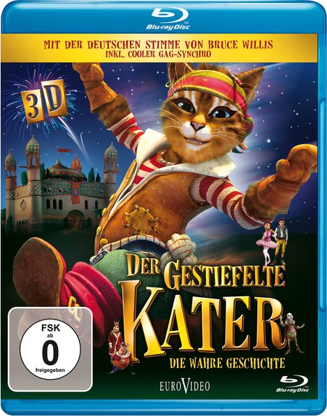 Der gestiefelte Kater (2008) (Blu-ray), Blu-ray Disc