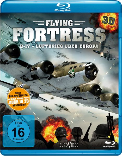 Flying Fortress 2D &amp; 3D (Blu-ray), Blu-ray Disc