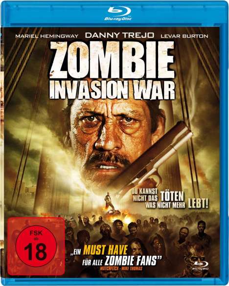 Zombie Invasion War (Blu-ray), Blu-ray Disc