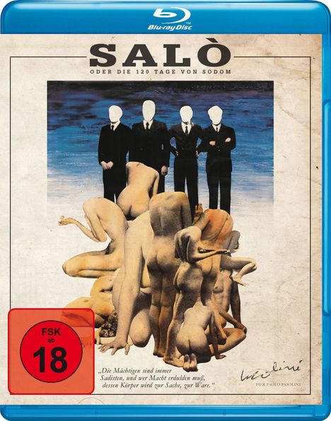 Salò (Blu-ray), Blu-ray Disc
