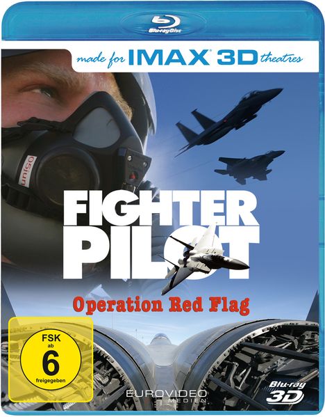 IMAX: Fighter Pilot (3D Blu-ray), Blu-ray Disc