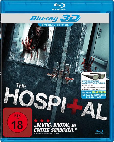 The Hospital (3D Blu-ray), Blu-ray Disc