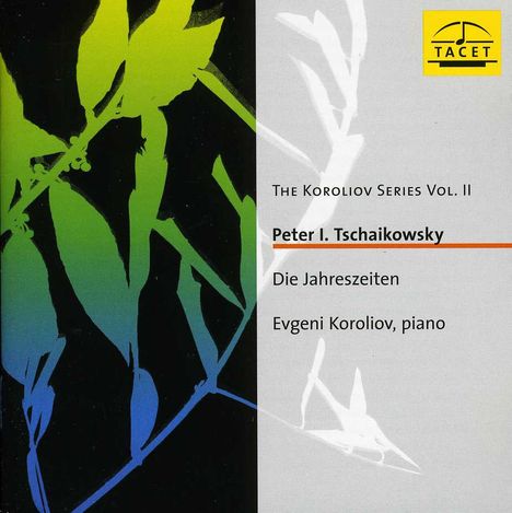 Peter Iljitsch Tschaikowsky (1840-1893): Die Jahreszeiten op.37b (Fassung für Klavier), CD