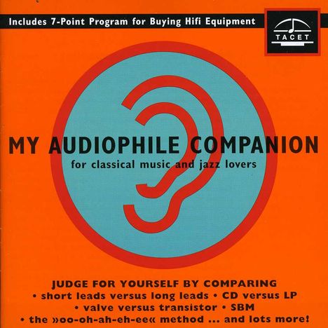 Tacet Sampler - My Audiophile Companion I, CD