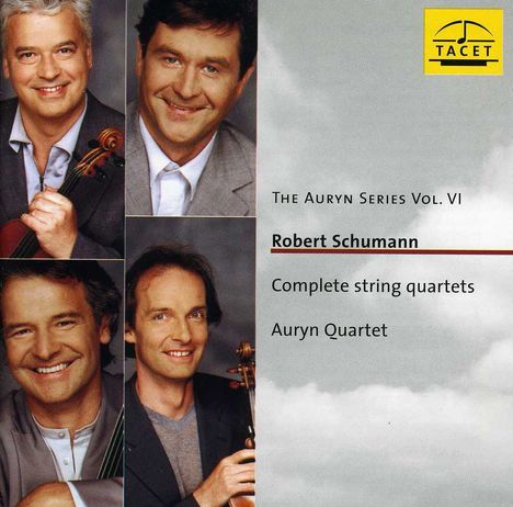 Robert Schumann (1810-1856): Streichquartette Nr.1-3, CD