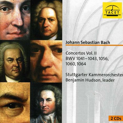 Johann Sebastian Bach (1685-1750): Violinkonzerte BWV 1041-1043,1056,1064, 2 CDs