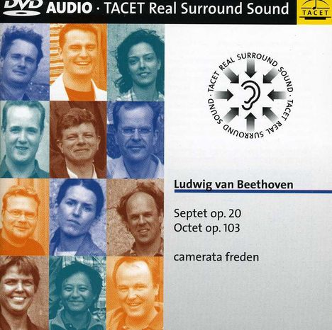 Ludwig van Beethoven (1770-1827): Bläseroktett op.103, DVD-Audio