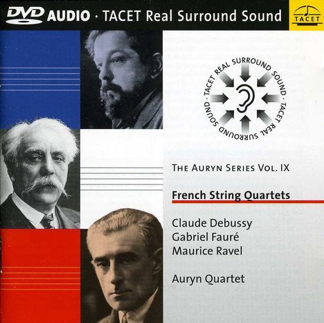 Auryn Quartett - French String Quartets, DVD-Audio