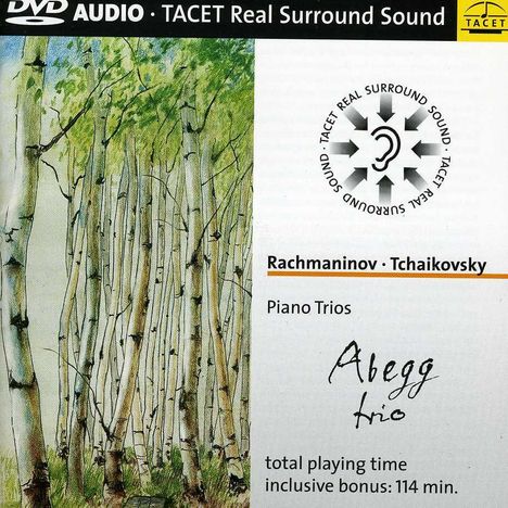 Abegg-Trio - Russische Klaviertrios (DVD-Audio), DVD-Audio