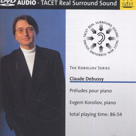 Claude Debussy (1862-1918): Preludes Heft 1 &amp; 2, 2 DVD-Audio
