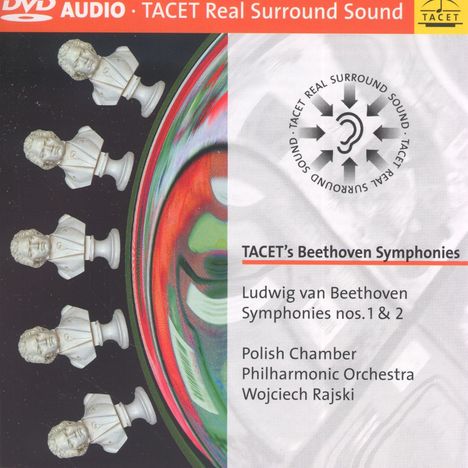Ludwig van Beethoven (1770-1827): Symphonien Nr.1 & 2, DVD-Audio