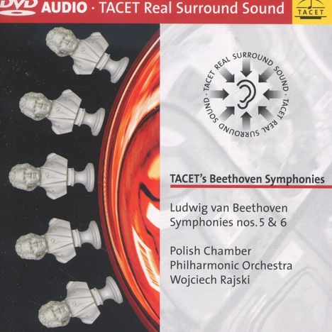 Ludwig van Beethoven (1770-1827): Symphonien Nr.5 &amp; 6, DVD-Audio