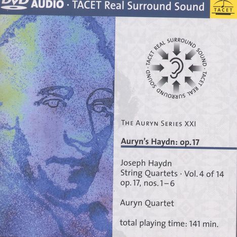 Joseph Haydn (1732-1809): Streichquartette Nr.25-30 (op.17 Nr.1-6), 2 DVD-Audio