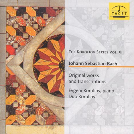 Johann Sebastian Bach (1685-1750): Klavierwerke "Original Works and Transcriptions", CD