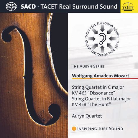 Wolfgang Amadeus Mozart (1756-1791): Streichquartette Nr.17 &amp; 19, Super Audio CD