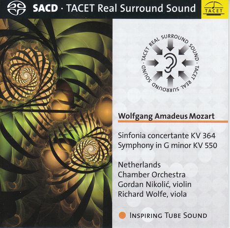 Wolfgang Amadeus Mozart (1756-1791): Symphonie Nr.40, Super Audio CD