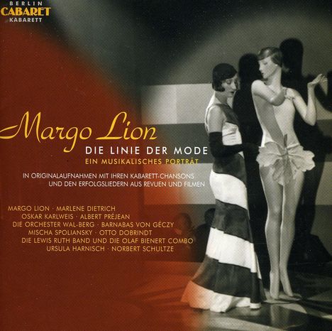 Dietrich: Margo Lion:Ein Musikalisches Porträt, CD