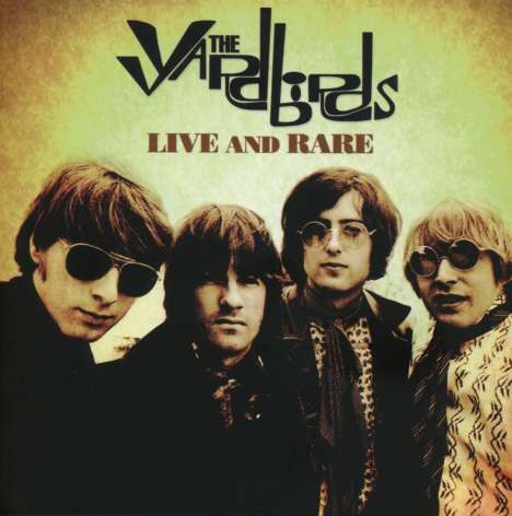 The Yardbirds: Live &amp; Rare, 4 CDs und 1 DVD