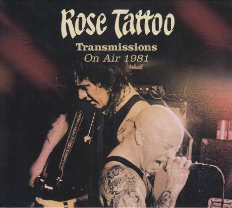 Rose Tattoo: Transmissions: On Air 1981 (180g) (Marbled Vinyl), 2 LPs und 1 DVD
