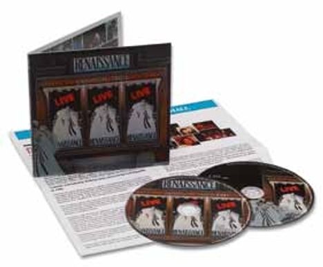 Renaissance: Live At Carnegie Hall 1975 (Mini-Vinyl-Papersleeve), 2 CDs