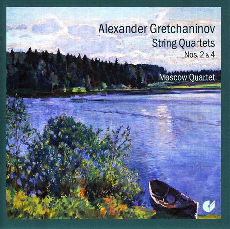 Alexander Gretschaninoff (1864-1956): Streichquartette Nr.2 &amp; 4, CD