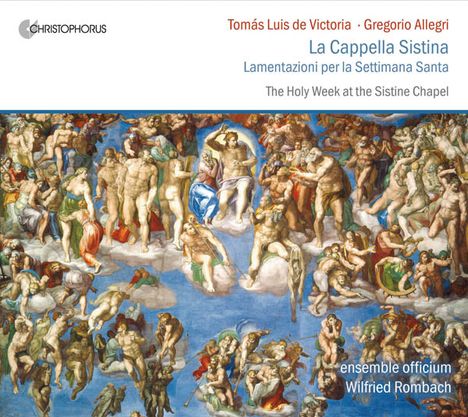 Tomas Luis de Victoria (1548-1611): Officium Hebdomadae Sanctae (Rom 1585), CD