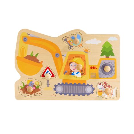 Greifpuzzle Bagger, Spiele