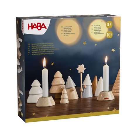 Kerzenständer-Set Wichtelwald, Diverse