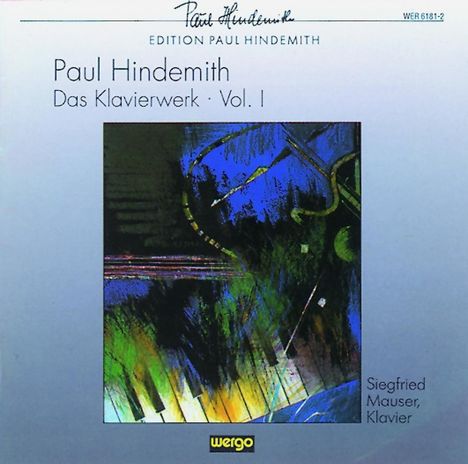 Paul Hindemith (1895-1963): Klavierwerke Vol.1, CD