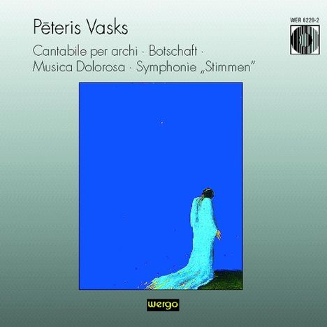 Peteris Vasks (geb. 1946): Symphonie Nr.1 "Stimmen", CD