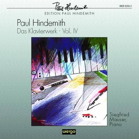 Paul Hindemith (1895-1963): Klavierwerke Vol.4, CD