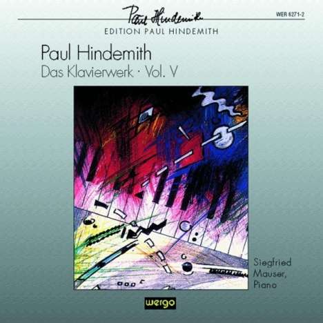 Paul Hindemith (1895-1963): Klavierwerke Vol.5, CD