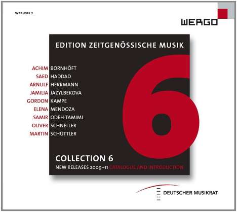 Wergo-Sampler "Edition Zeitgenössische Musik" - Collection 6, CD