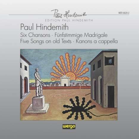 Paul Hindemith (1895-1963): Madrigale für Chor a cappella Nr.1-12, CD