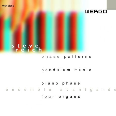 Steve Reich (geb. 1936): Phase Patterns, CD