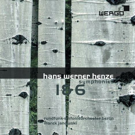 Hans Werner Henze (1926-2012): Symphonien Nr.1 &amp; 6, CD
