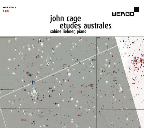 John Cage (1912-1992): Etudes Australes Book 1-4, 4 CDs