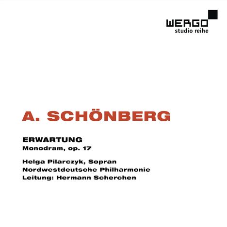 Arnold Schönberg (1874-1951): Erwartung (Monodram) op.17, CD