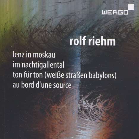 Rolf Riehm (geb. 1937): Au Bord d'une Source für Blockflöte, Orchester &amp; Elektronik, CD