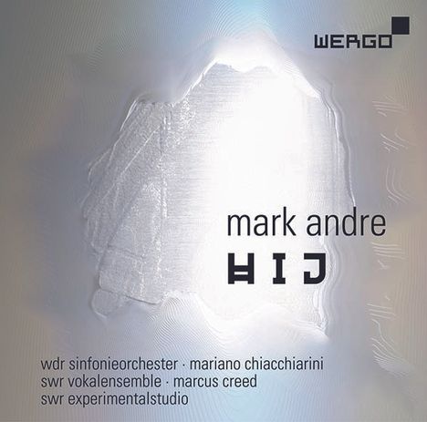 Mark Andre (geb. 1964): hij 1 für Orchester, CD