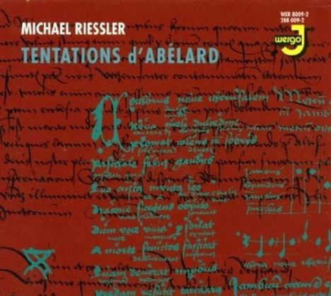 Tentations d'Abelard, CD