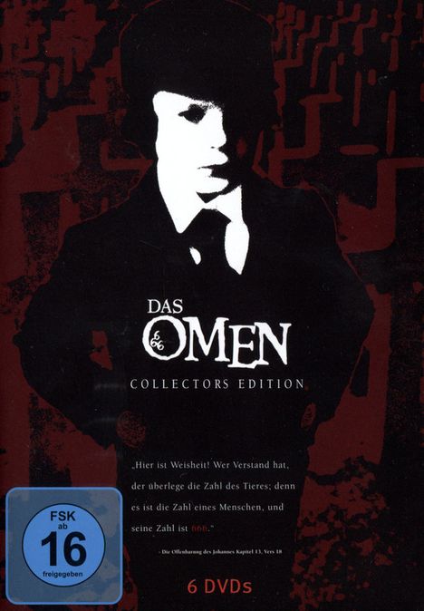 Das Omen I-V (Die komplette Saga), 6 DVDs