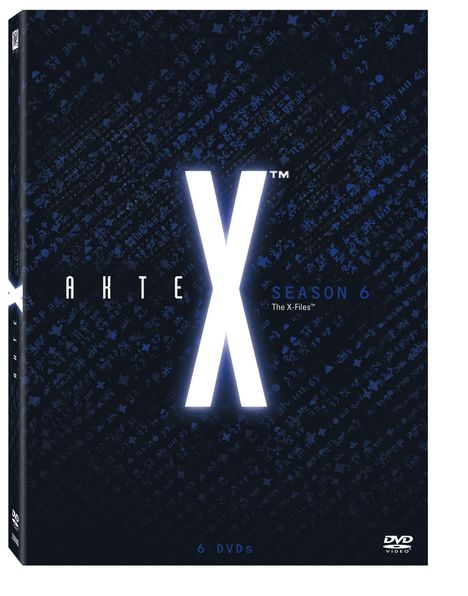 Akte X Season 6, 6 DVDs