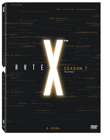 Akte X Season 7, 6 DVDs