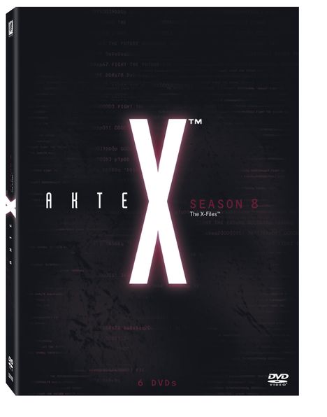 Akte X Season 8, 6 DVDs