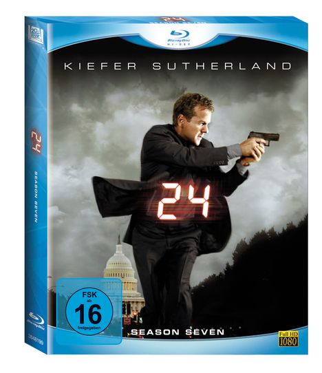 24 Season 7 (Blu-ray), 6 Blu-ray Discs