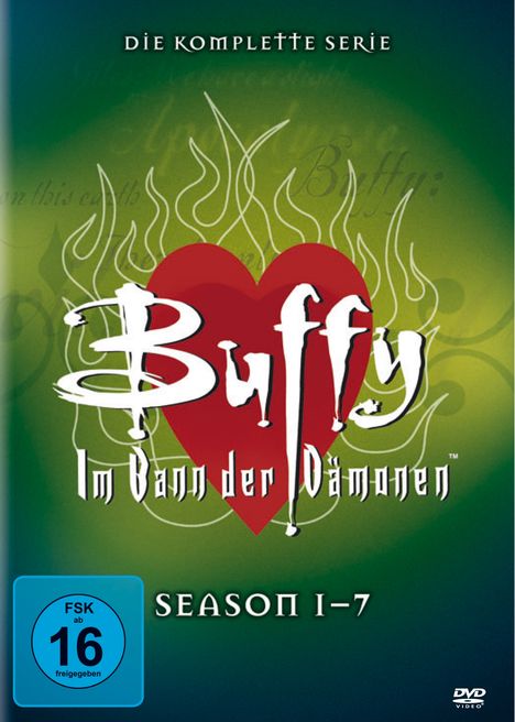 Buffy - Im Bann der Dämonen (Komplette Serie), 39 DVDs