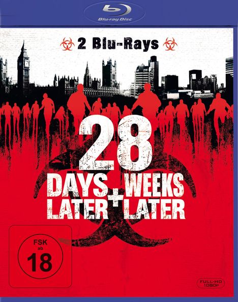 28 Days Later / 28 Weeks Later (Blu-ray), 2 Blu-ray Discs