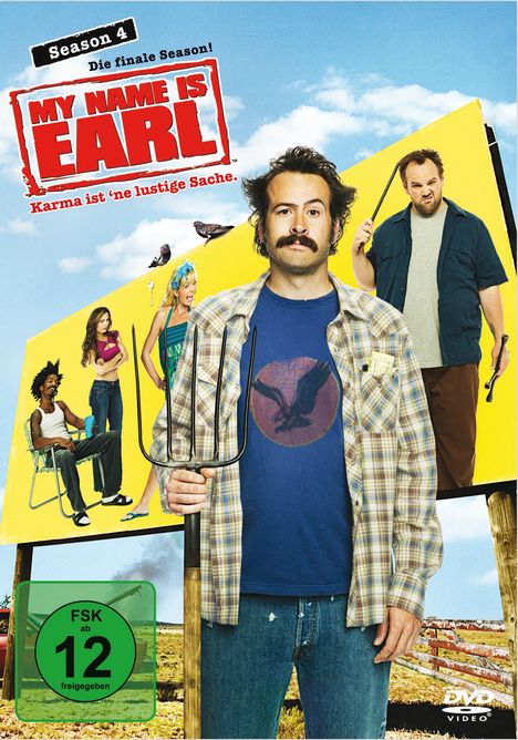 My Name Is Earl Season 4, 4 DVDs