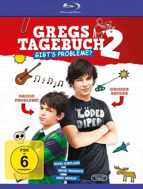 Gregs Tagebuch 2 - Gibts Probleme? (Blu-ray), Blu-ray Disc